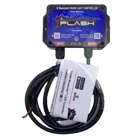 Plashlights Rgbw Bluetooth Led Light Controller - Waterproof PLABT-60W-RGBW